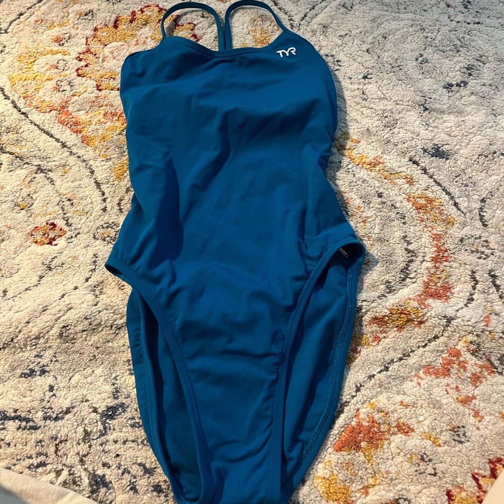 TYR one piece: teal
